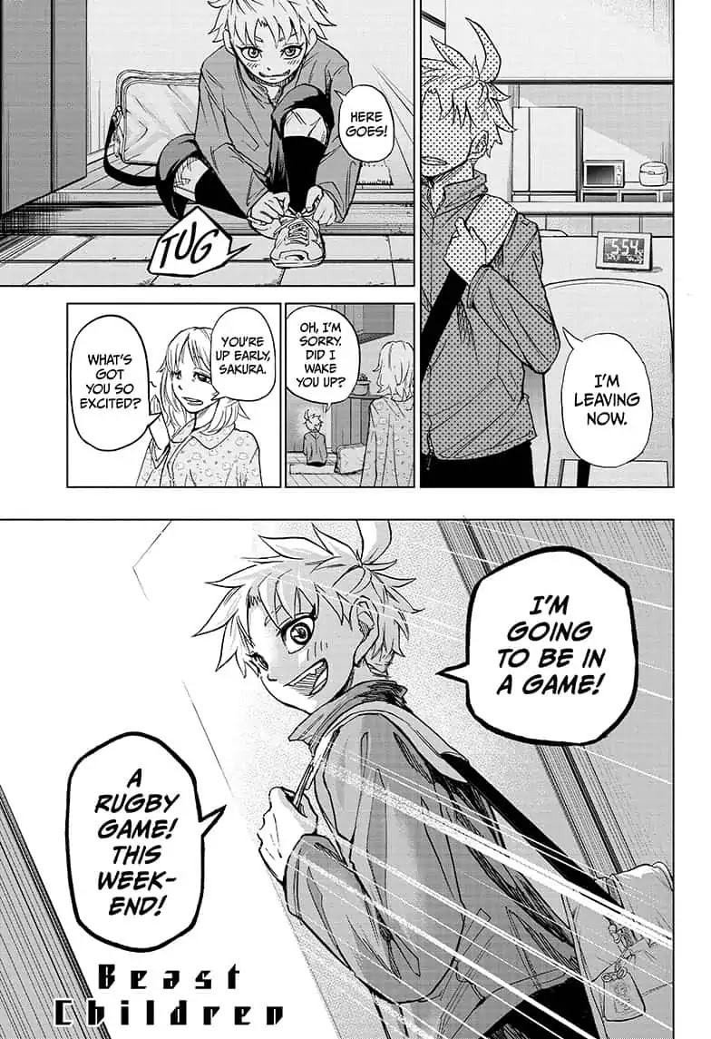 Beast Children Chapter 5 page 1 - Chapter 5: Five Meters