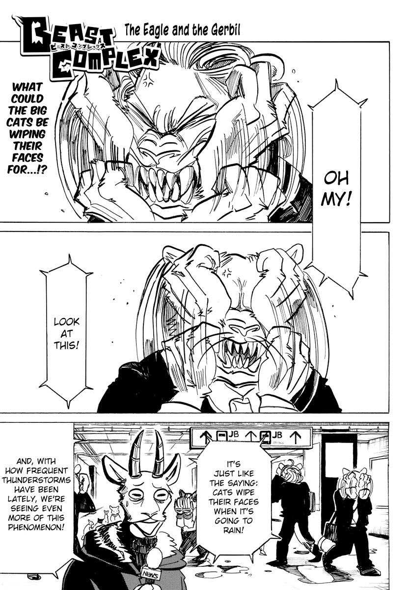 Beast Complex Chapter 11 page 1 - Chapter 11: The Eagle And The Gerbil