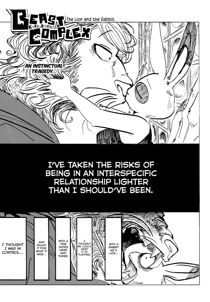Beast Complex Chapter 18 page 1 - Chapter 18: The Lion and the Rabbit