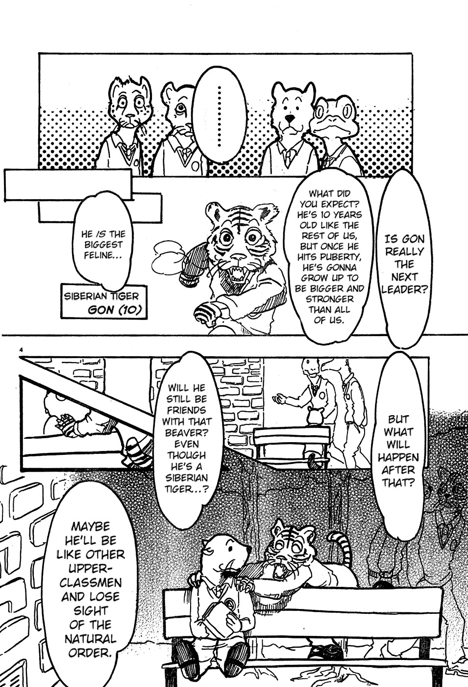 Beast Complex Chapter 2 page 4 - Chapter 2: The Tiger and the Beaver