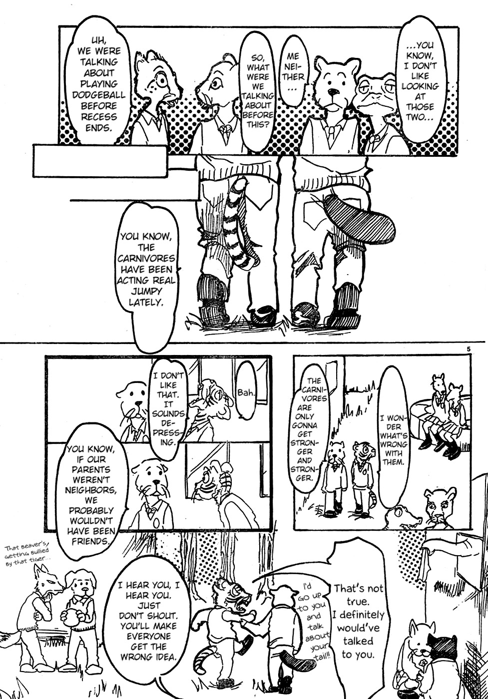 Beast Complex Chapter 2 page 5 - Chapter 2: The Tiger and the Beaver