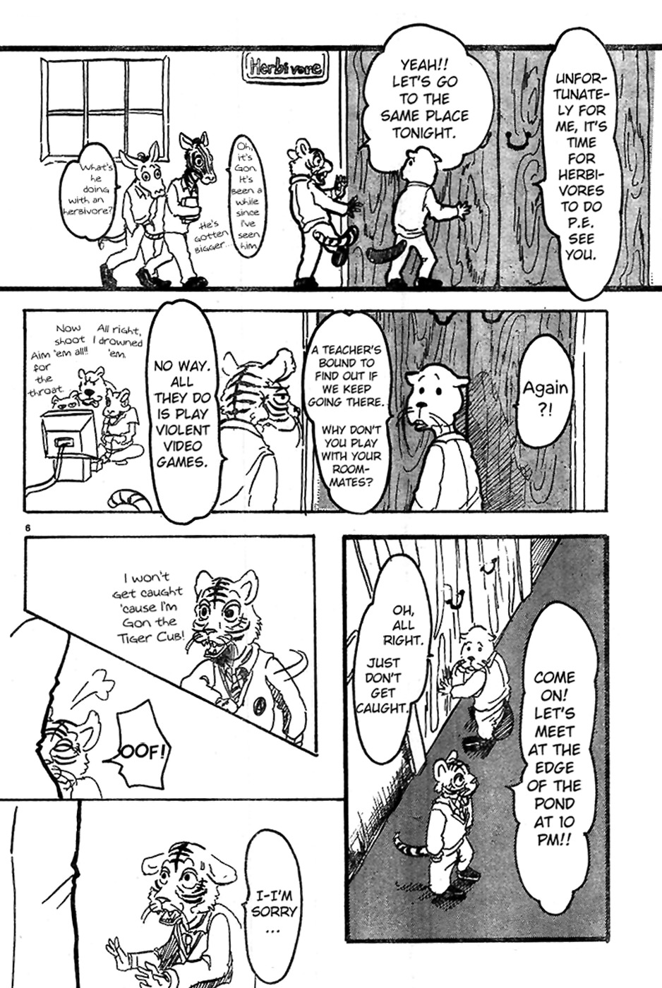 Beast Complex Chapter 2 page 6 - Chapter 2: The Tiger and the Beaver