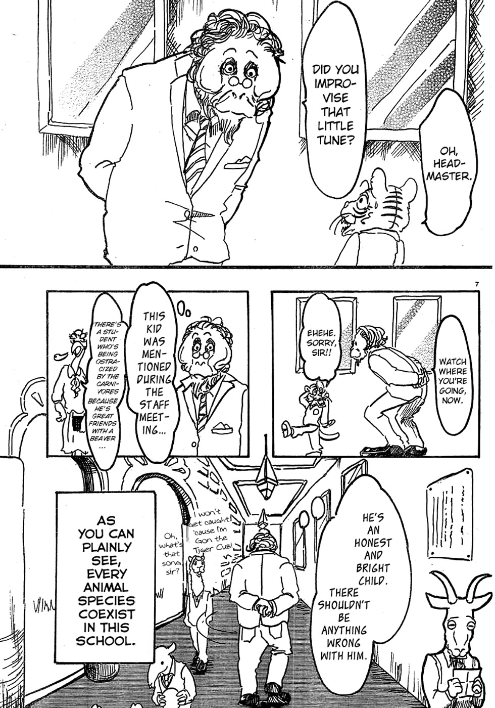 Beast Complex Chapter 2 page 7 - Chapter 2: The Tiger and the Beaver