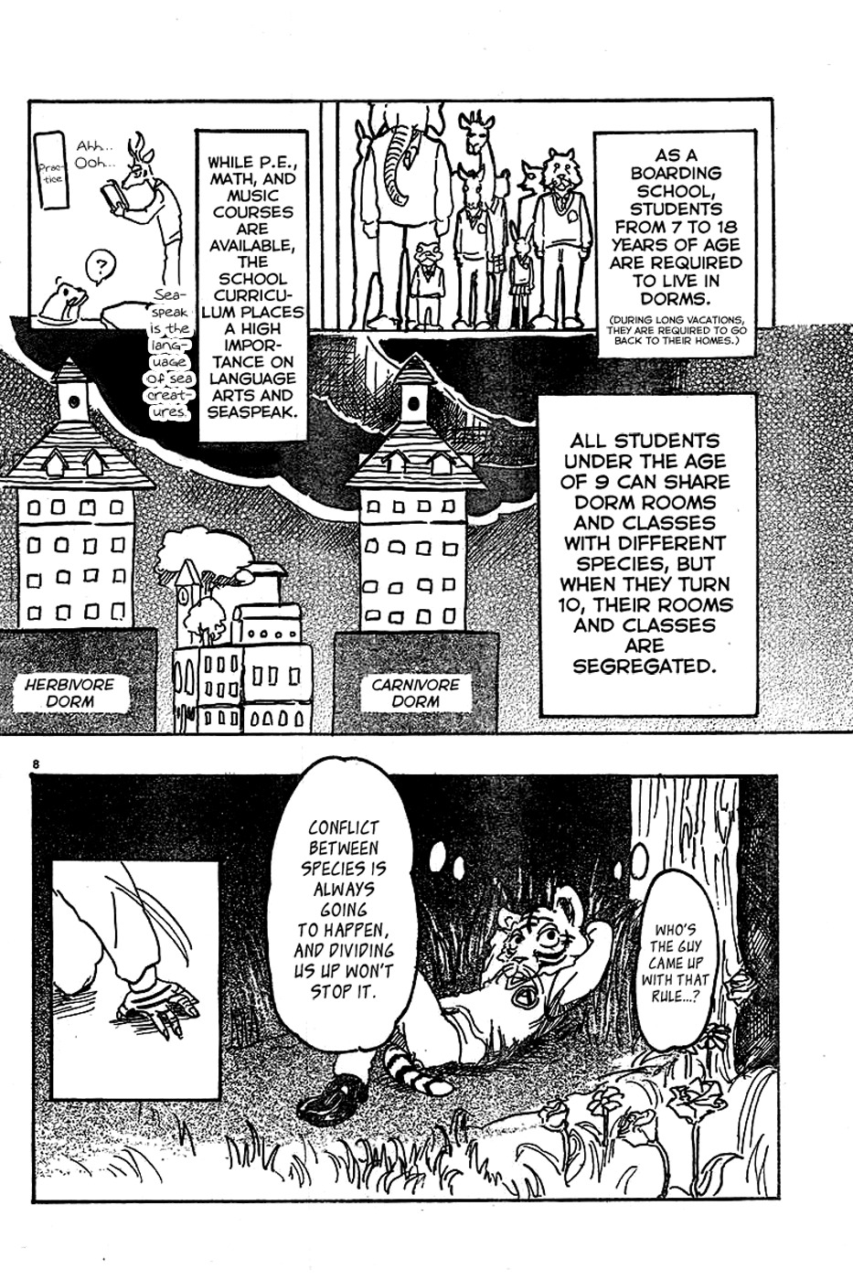 Beast Complex Chapter 2 page 8 - Chapter 2: The Tiger and the Beaver