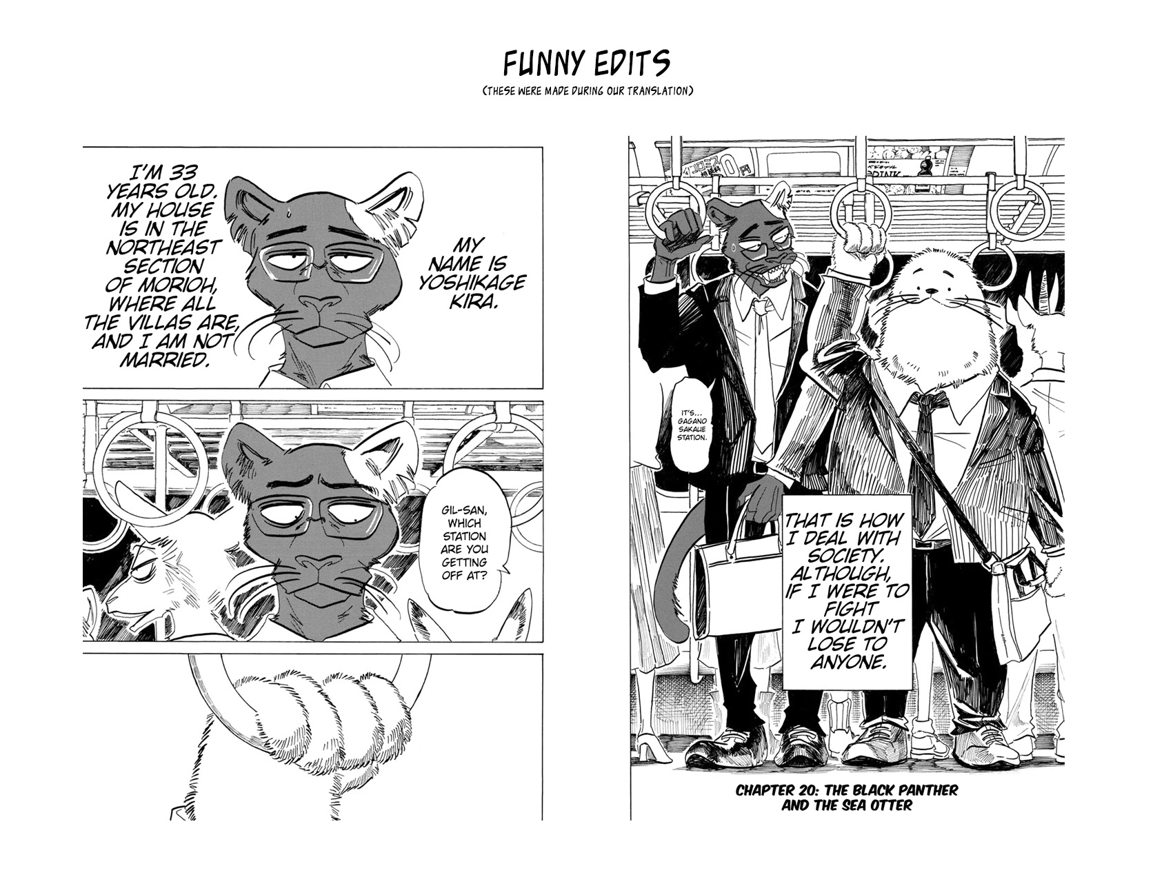 Beast Complex Chapter 20 page 29 - Chapter 20: The Black Panther and the Sea Otter