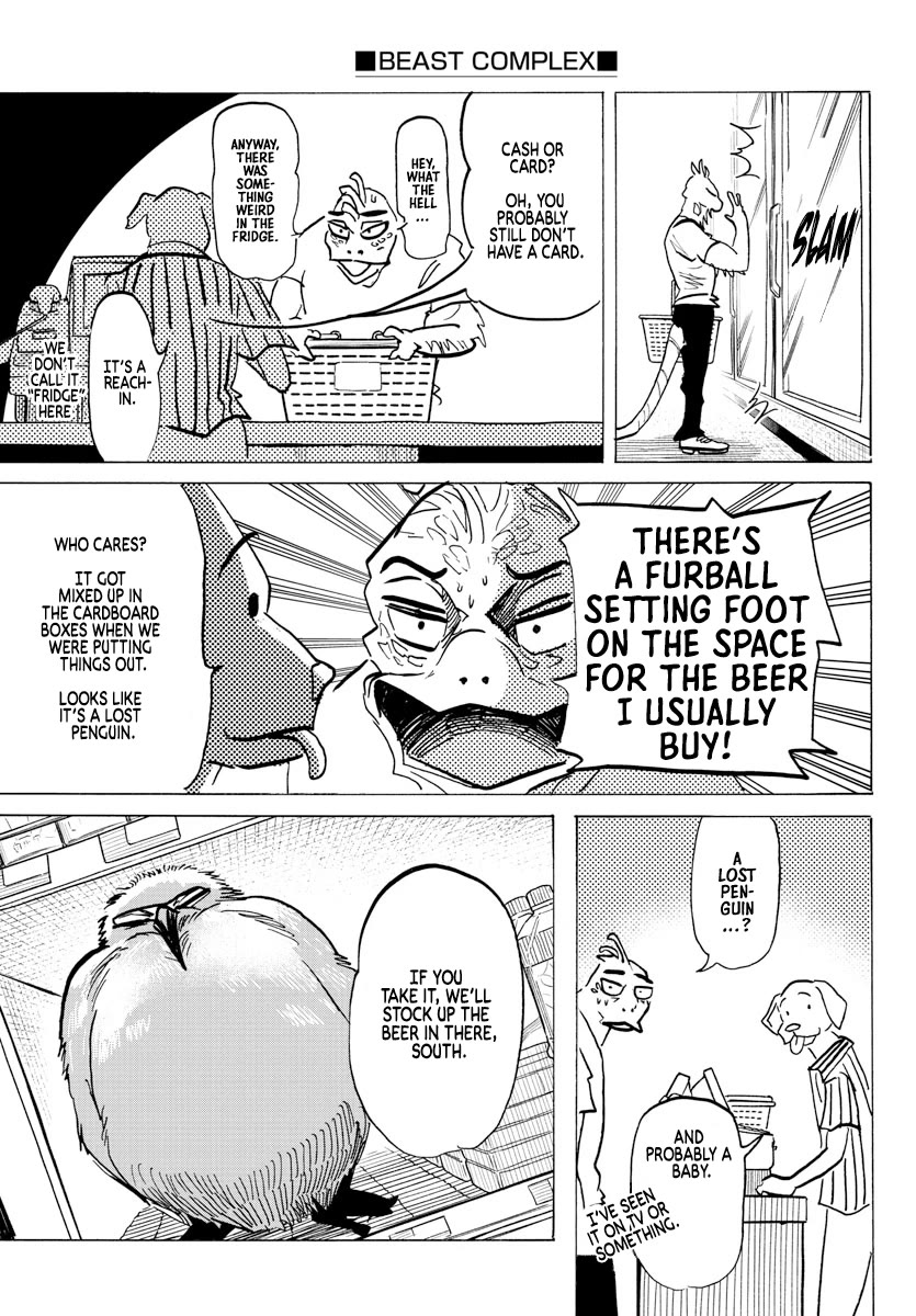 Beast Complex Chapter 24 page 5 - Chapter 24: The Iguana and the Penguin