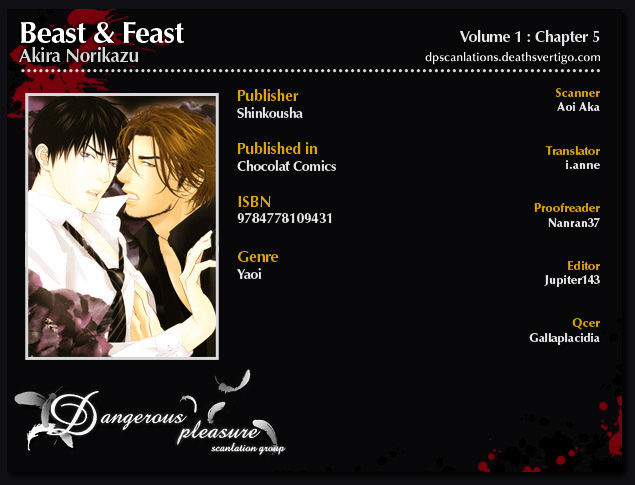 Beast & Feast Chapter 5 page 5 - Chapter 5