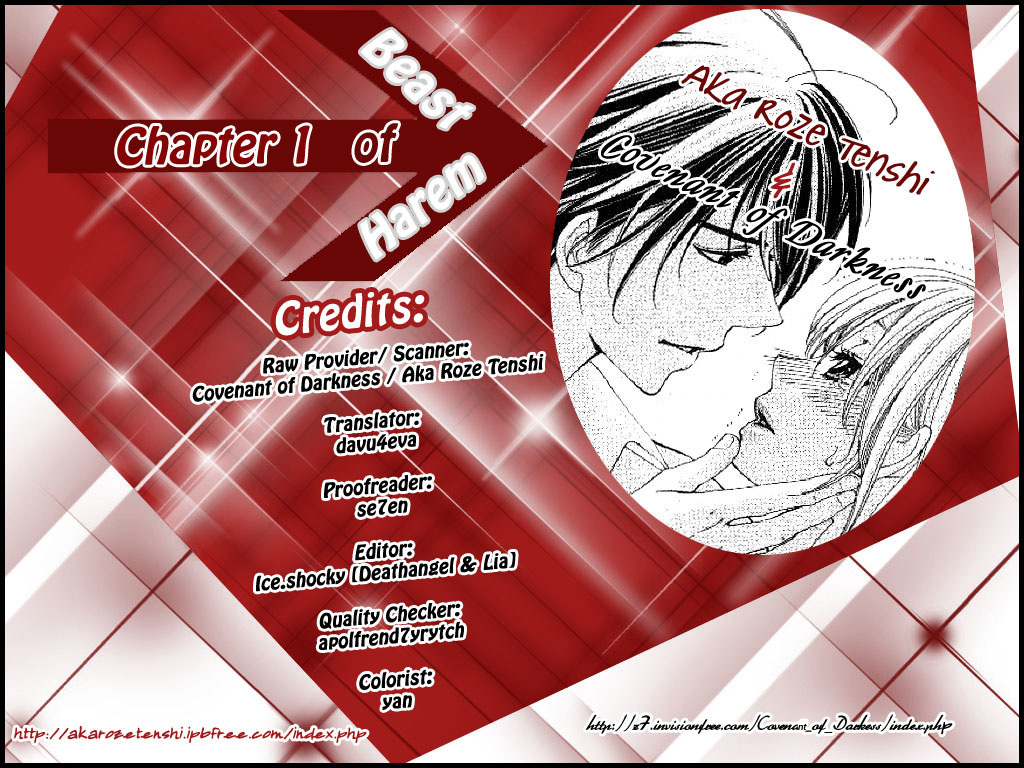 Beast Harem Chapter 1 page 1 - Chapter 1