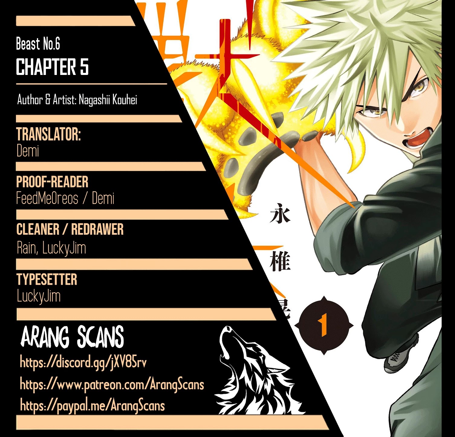 Beast No. 6 Chapter 5 page 1 - Chapter 5: The People Of Mikushisawa City