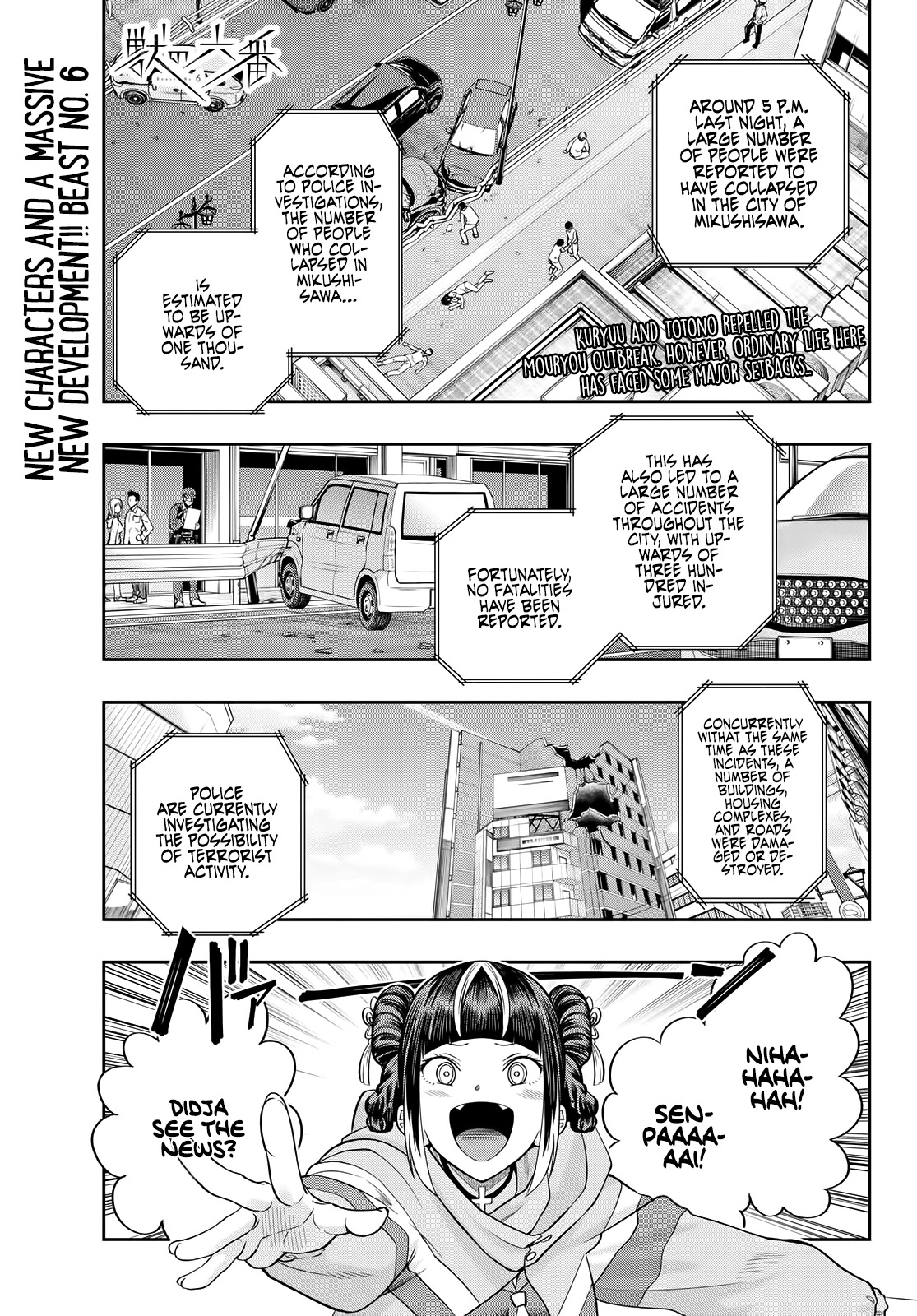 Beast No. 6 Chapter 5 page 4 - Chapter 5: The People Of Mikushisawa City