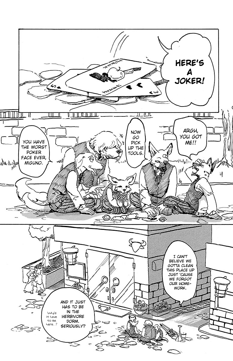 Beastars Chapter 1 page 12 - Chapter 1: It's a Full Moon, So I'll Come and Say Hi