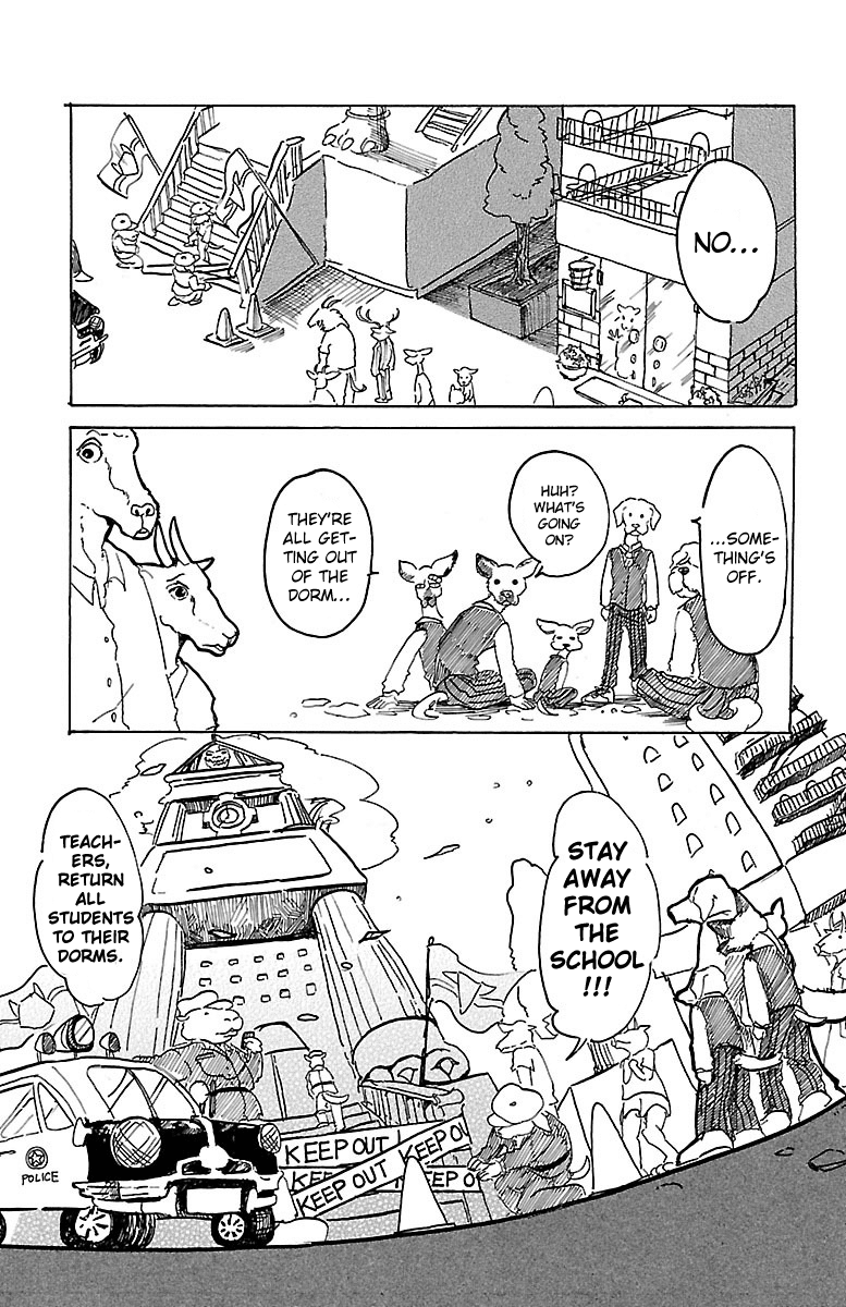 Beastars Chapter 1 page 14 - Chapter 1: It's a Full Moon, So I'll Come and Say Hi