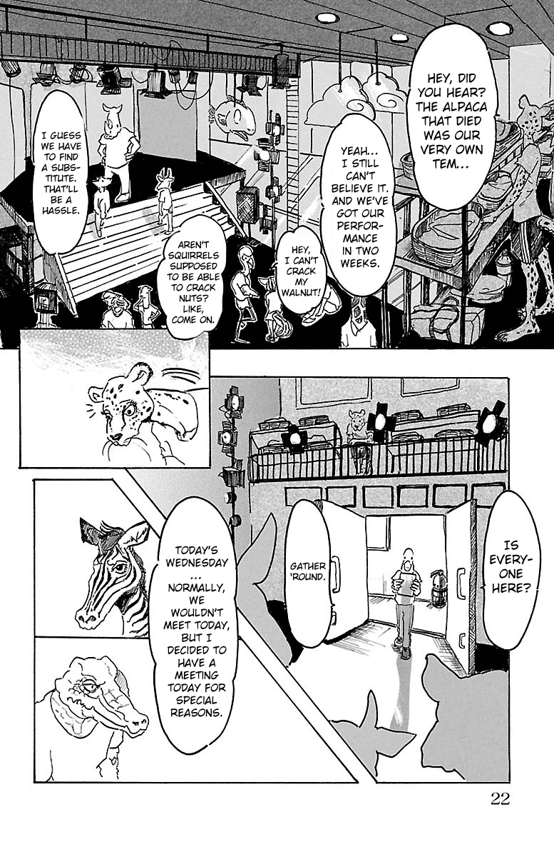 Beastars Chapter 1 page 19 - Chapter 1: It's a Full Moon, So I'll Come and Say Hi