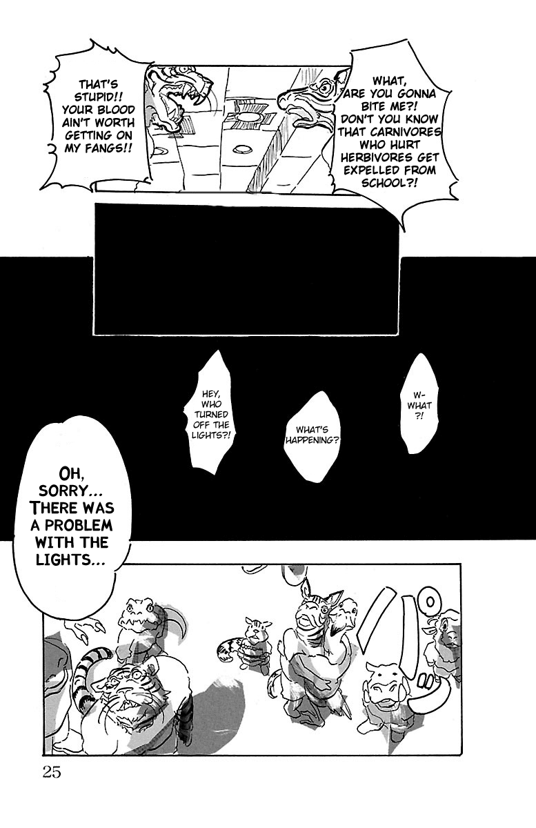 Beastars Chapter 1 page 22 - Chapter 1: It's a Full Moon, So I'll Come and Say Hi