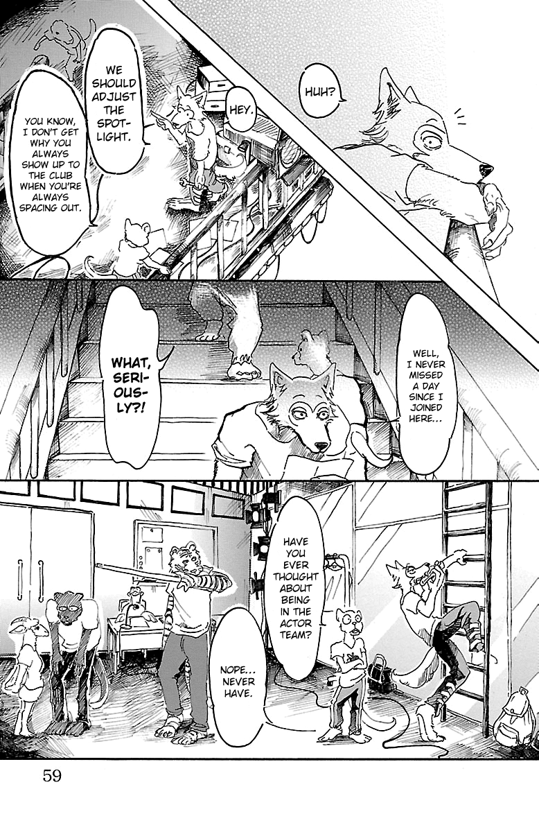 Beastars Chapter 10 page 11 - Chapter 10: Privacy Offstage