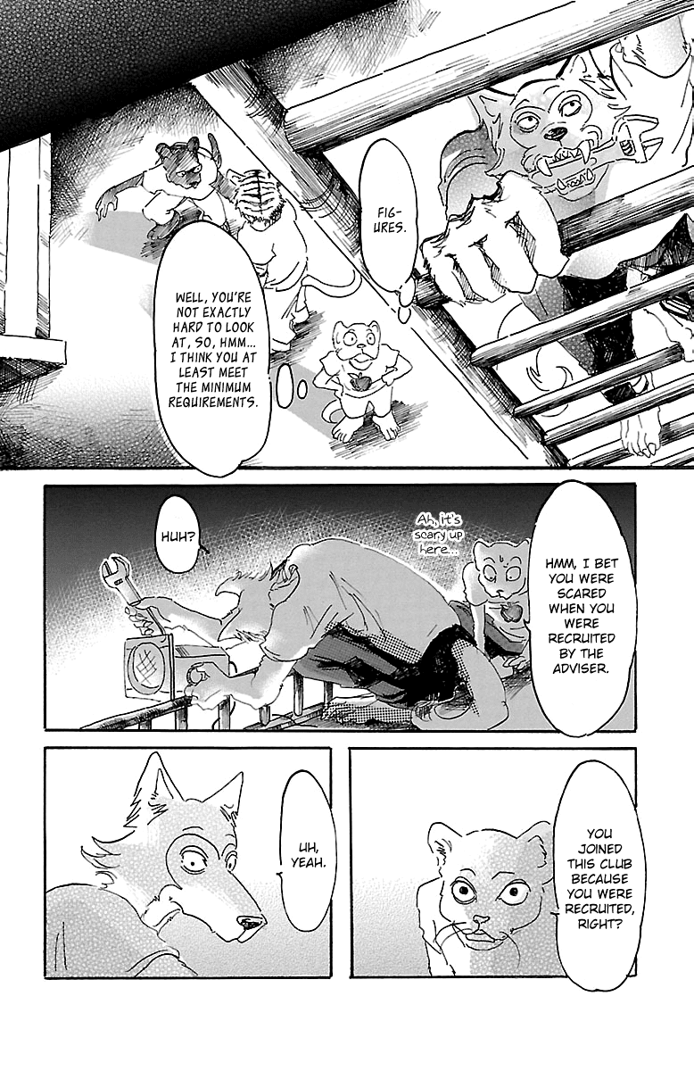 Beastars Chapter 10 page 12 - Chapter 10: Privacy Offstage