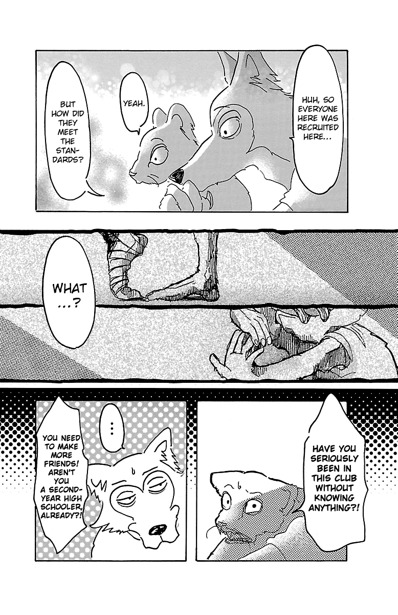 Beastars Chapter 10 page 14 - Chapter 10: Privacy Offstage