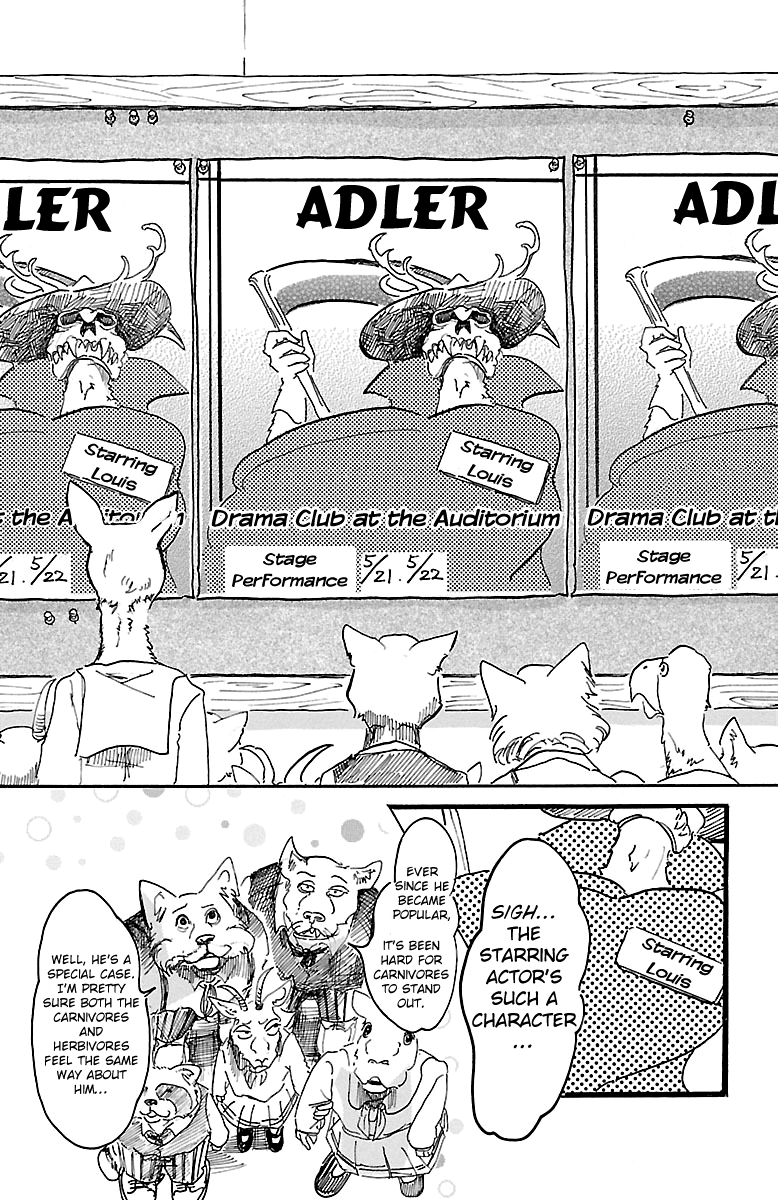 Beastars Chapter 10 page 2 - Chapter 10: Privacy Offstage