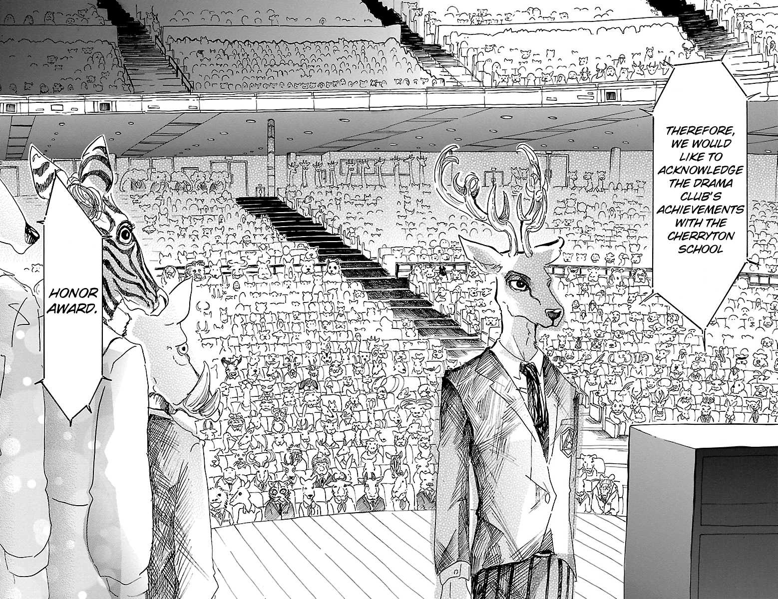 Beastars Chapter 10 page 5 - Chapter 10: Privacy Offstage