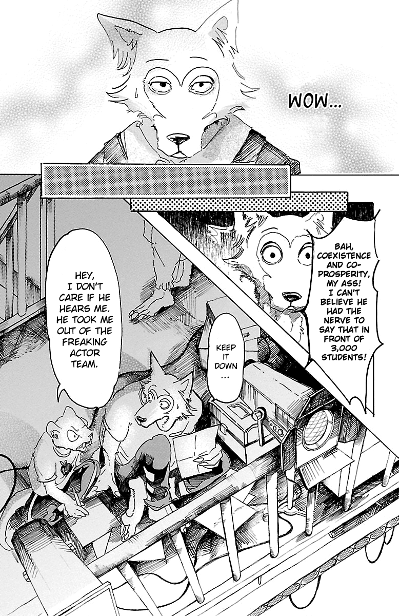 Beastars Chapter 10 page 9 - Chapter 10: Privacy Offstage