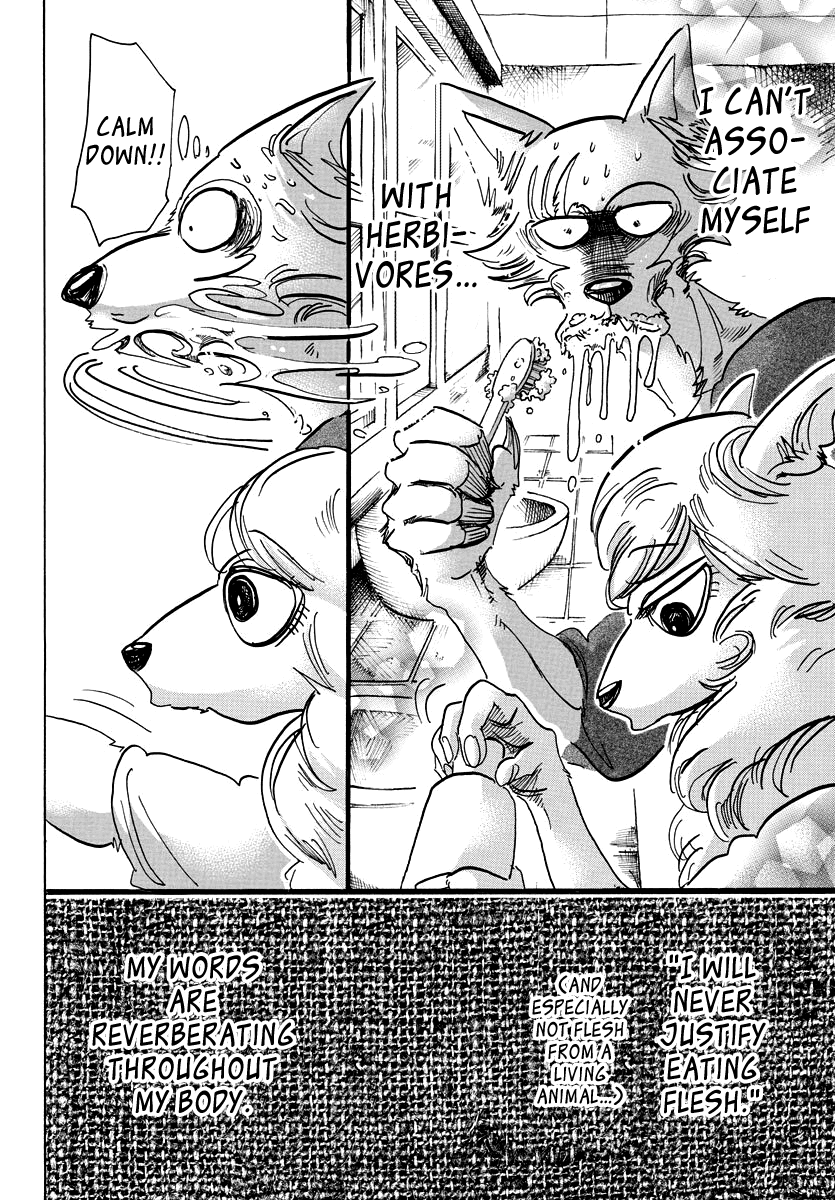 Beastars Chapter 101 page 12 - Chapter 101: Condition for Living: Raising a Stray Dog