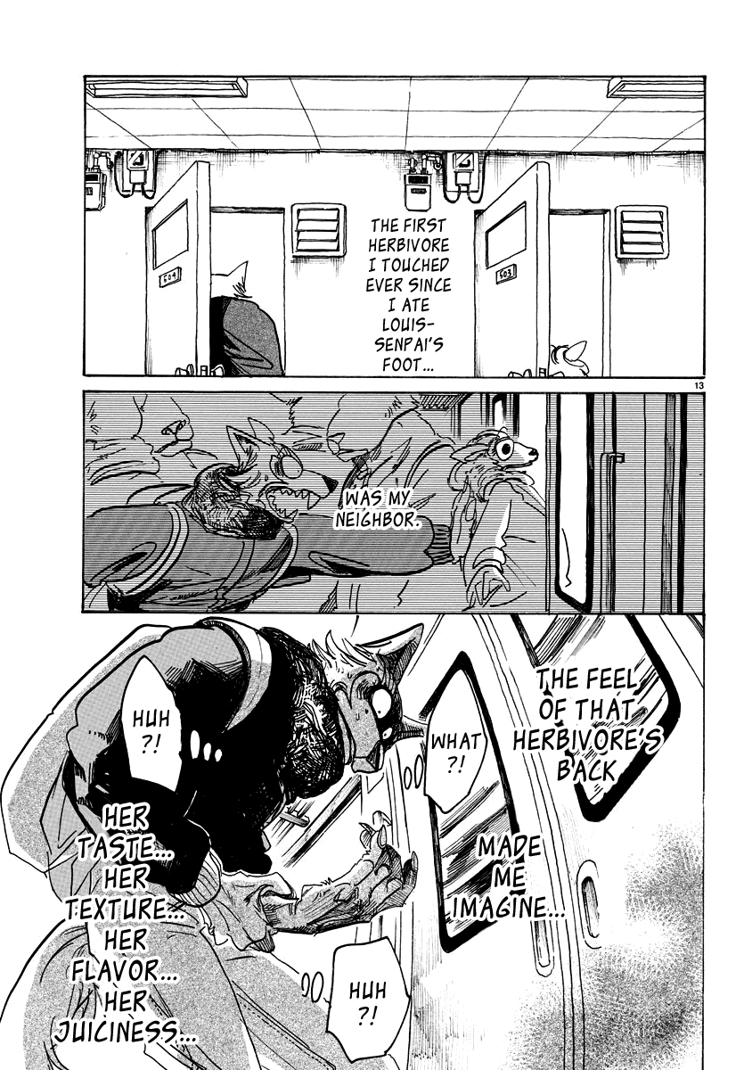 Beastars Chapter 101 page 13 - Chapter 101: Condition for Living: Raising a Stray Dog