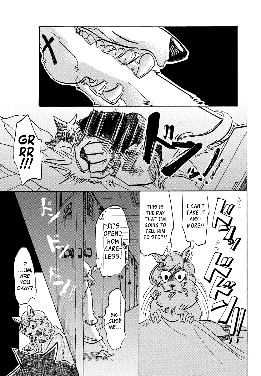 Beastars Chapter 101 page 15 - Chapter 101: Condition for Living: Raising a Stray Dog
