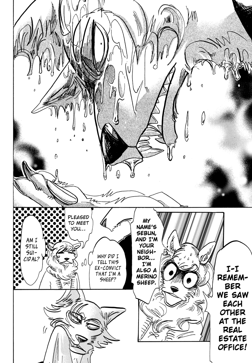 Beastars Chapter 101 page 4 - Chapter 101: Condition for Living: Raising a Stray Dog
