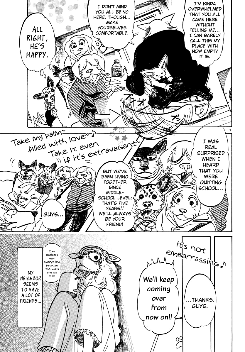 Beastars Chapter 101 page 7 - Chapter 101: Condition for Living: Raising a Stray Dog