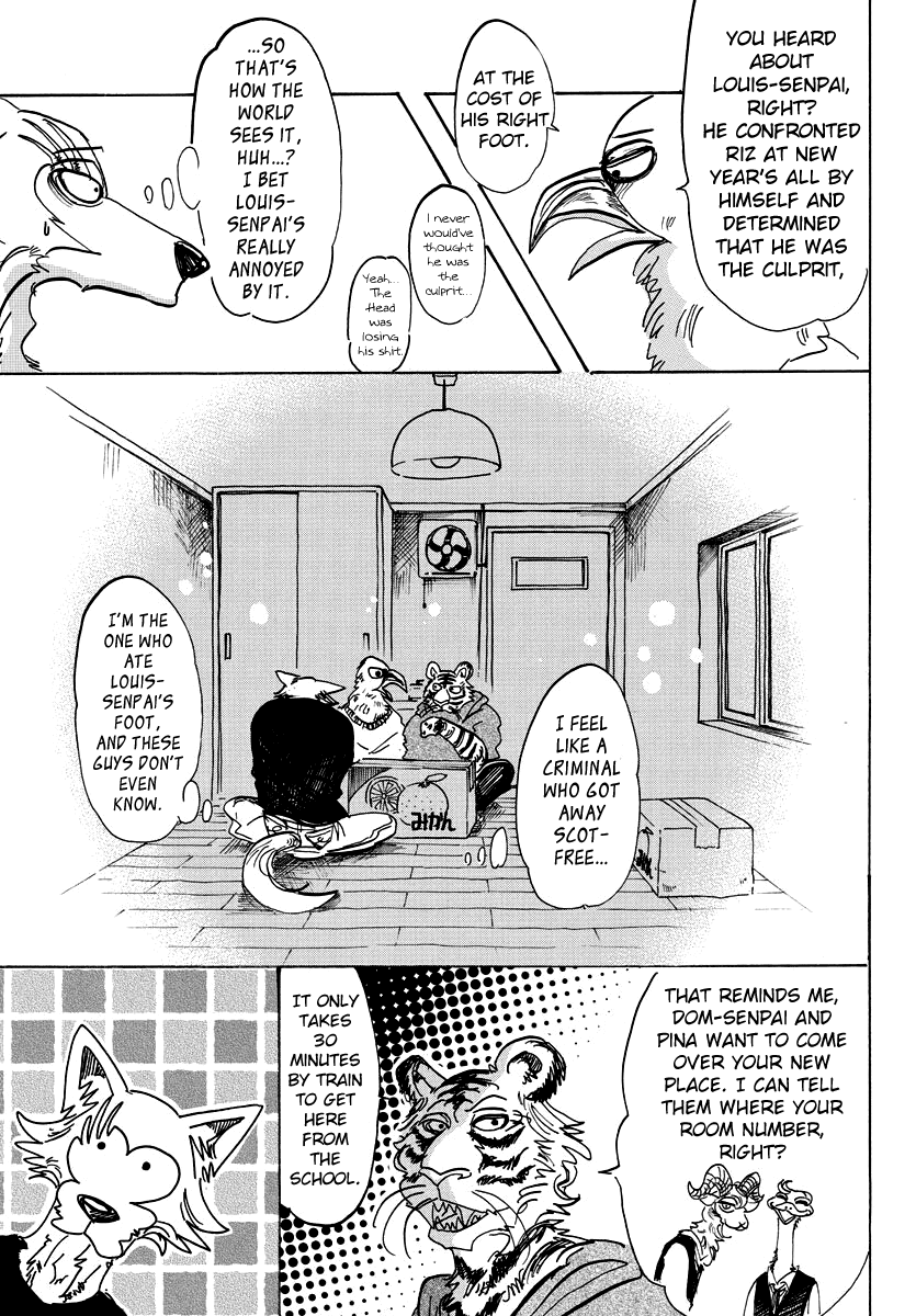 Beastars Chapter 101 page 9 - Chapter 101: Condition for Living: Raising a Stray Dog