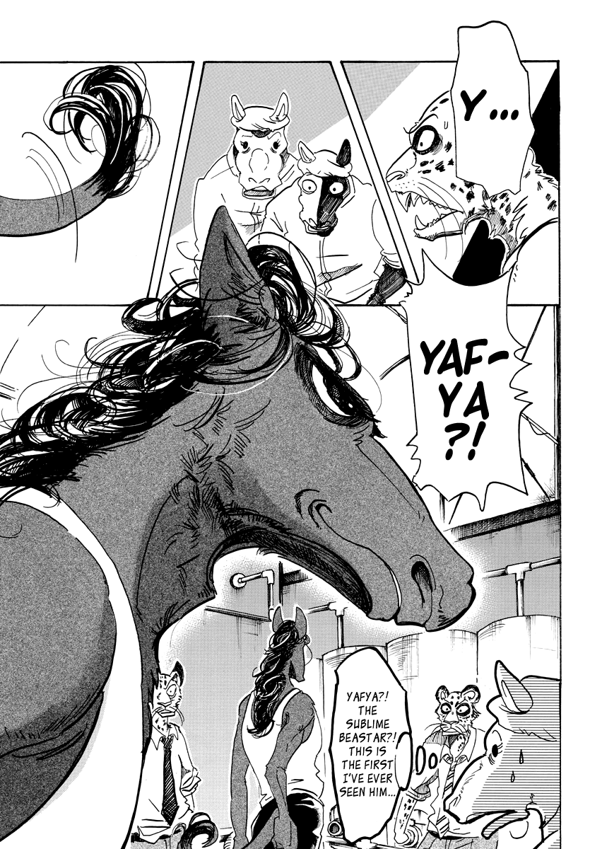 Beastars Chapter 102 page 13 - Chapter 102: Was It Fire That Made His Body Black?