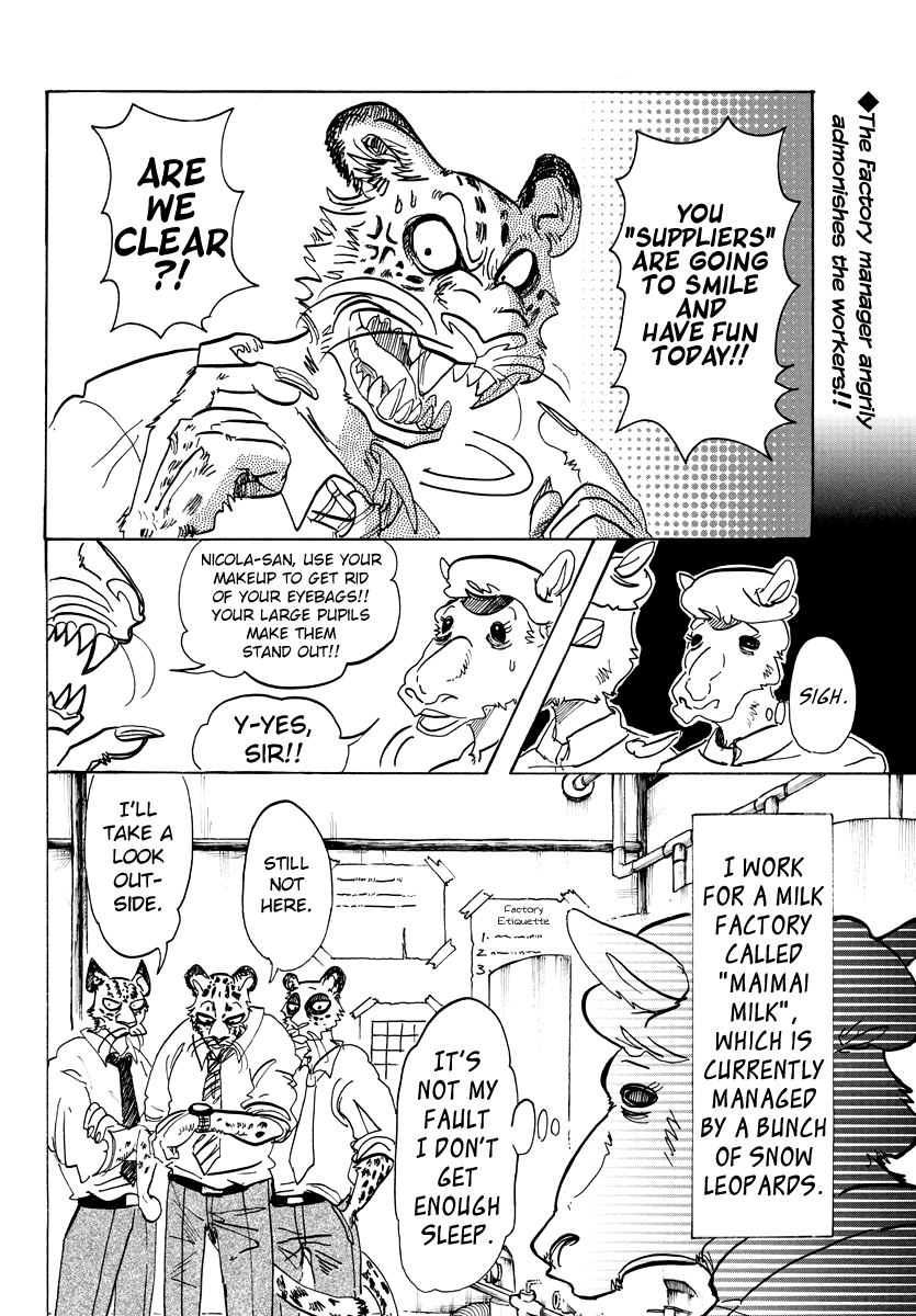 Beastars Chapter 102 page 2 - Chapter 102: Was It Fire That Made His Body Black?