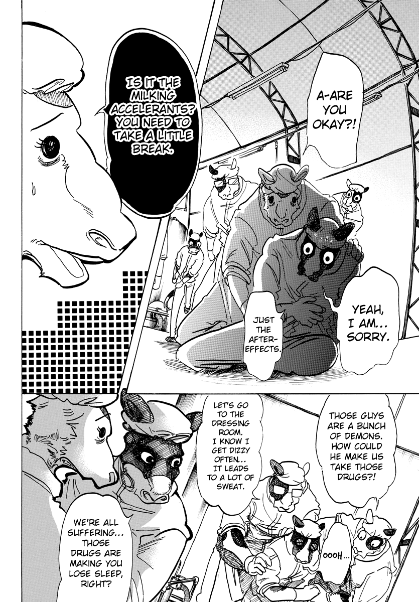 Beastars Chapter 102 page 4 - Chapter 102: Was It Fire That Made His Body Black?