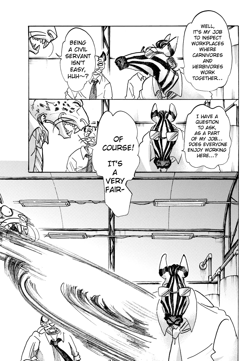 Beastars Chapter 102 page 7 - Chapter 102: Was It Fire That Made His Body Black?