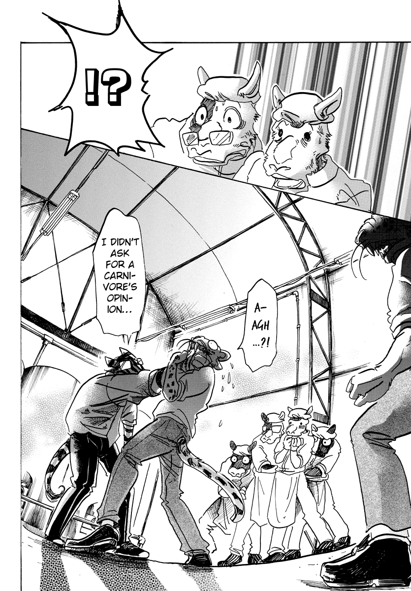 Beastars Chapter 102 page 8 - Chapter 102: Was It Fire That Made His Body Black?