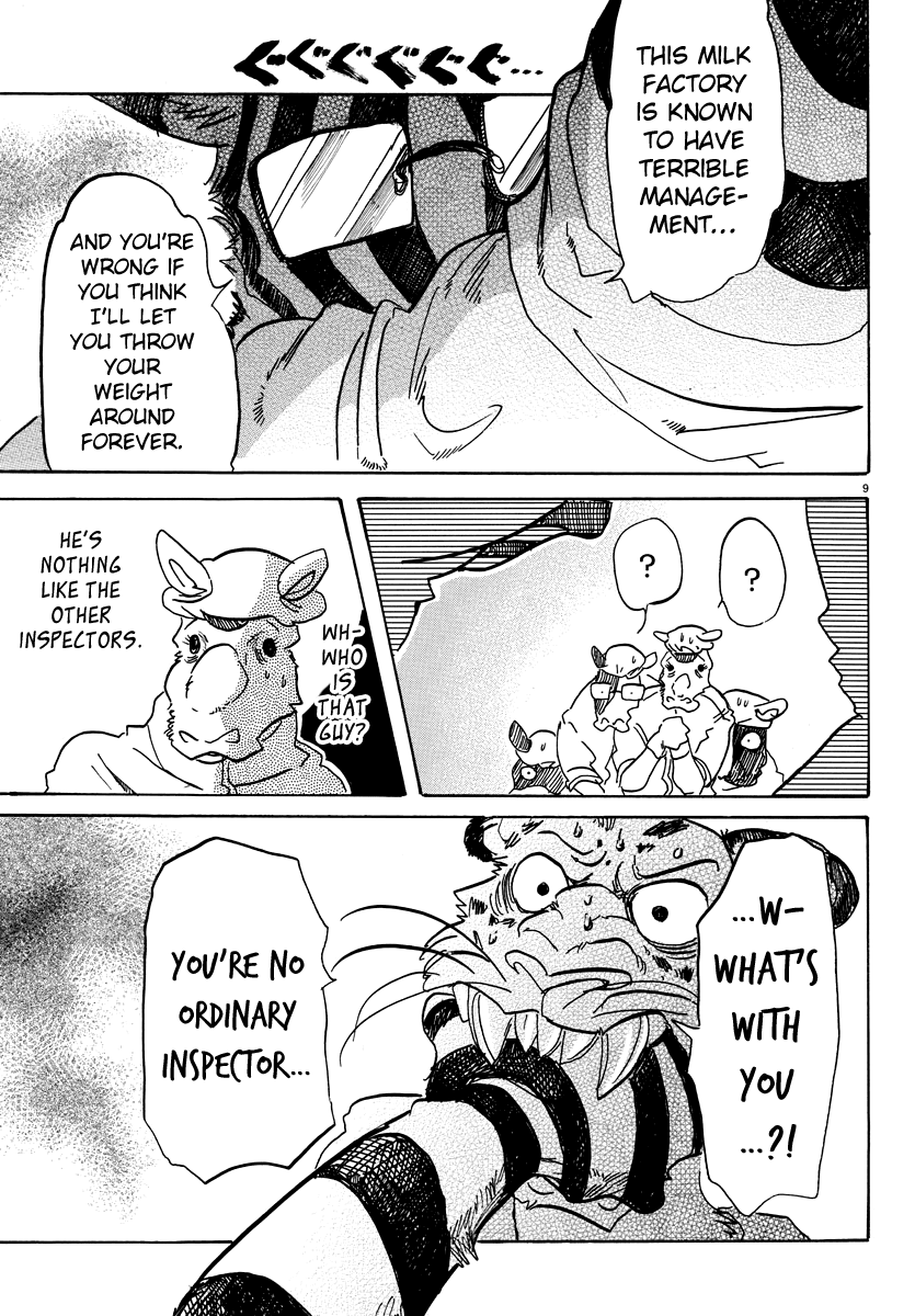 Beastars Chapter 102 page 9 - Chapter 102: Was It Fire That Made His Body Black?