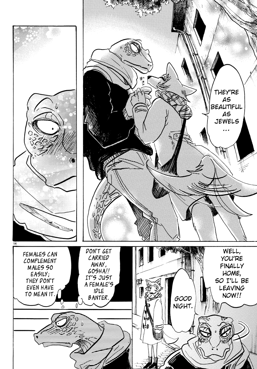 Beastars Chapter 103 page 14 - Chapter 103: Seeds Scatter Like Rain