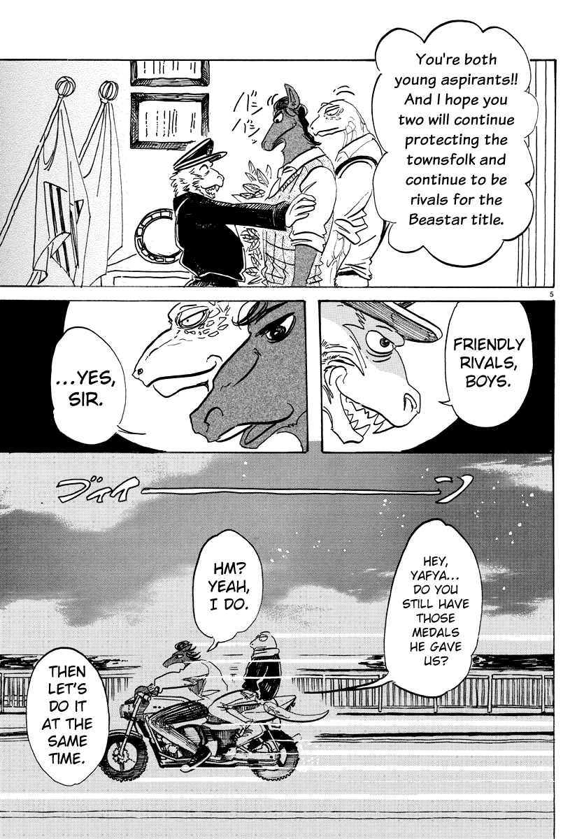 Beastars Chapter 103 page 5 - Chapter 103: Seeds Scatter Like Rain