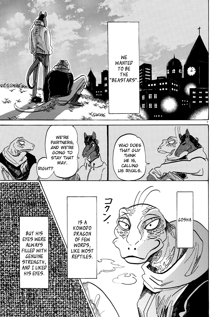 Beastars Chapter 103 page 7 - Chapter 103: Seeds Scatter Like Rain