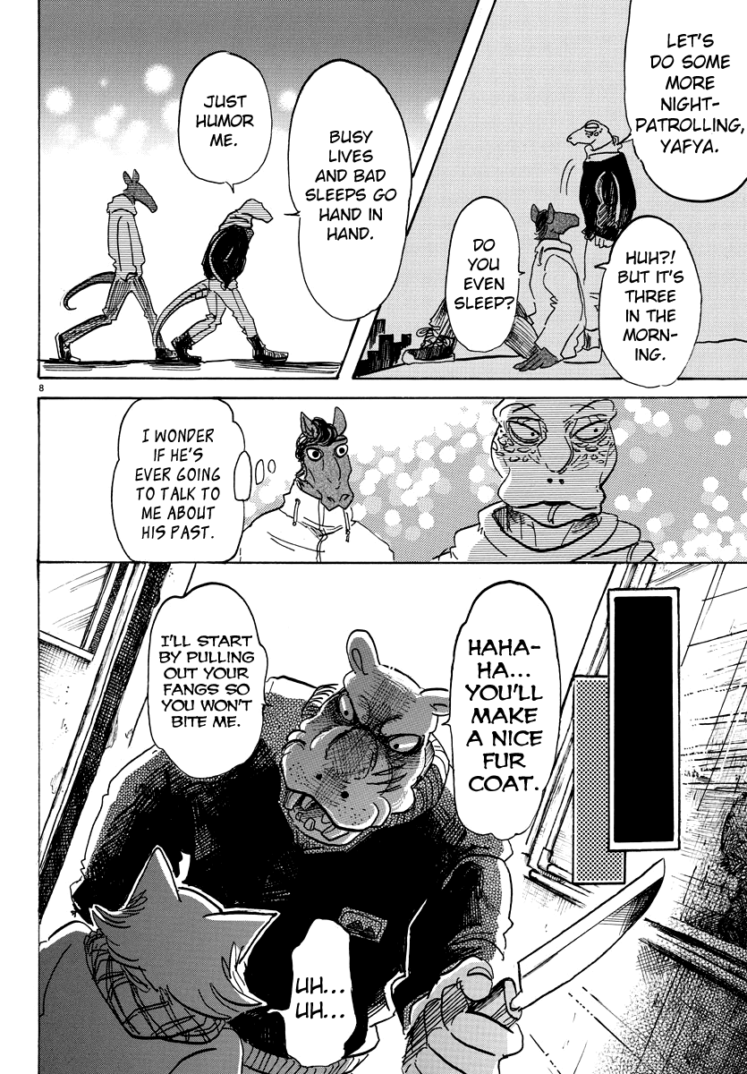 Beastars Chapter 103 page 8 - Chapter 103: Seeds Scatter Like Rain