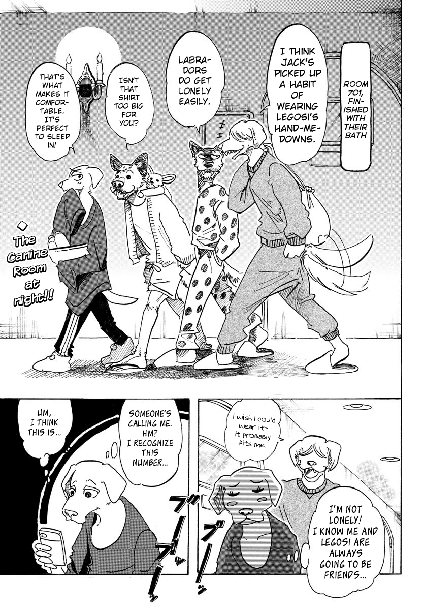 Beastars Chapter 104 page 1 - Chapter 104: A Lethal Dose of Love, Marmalade Flavored