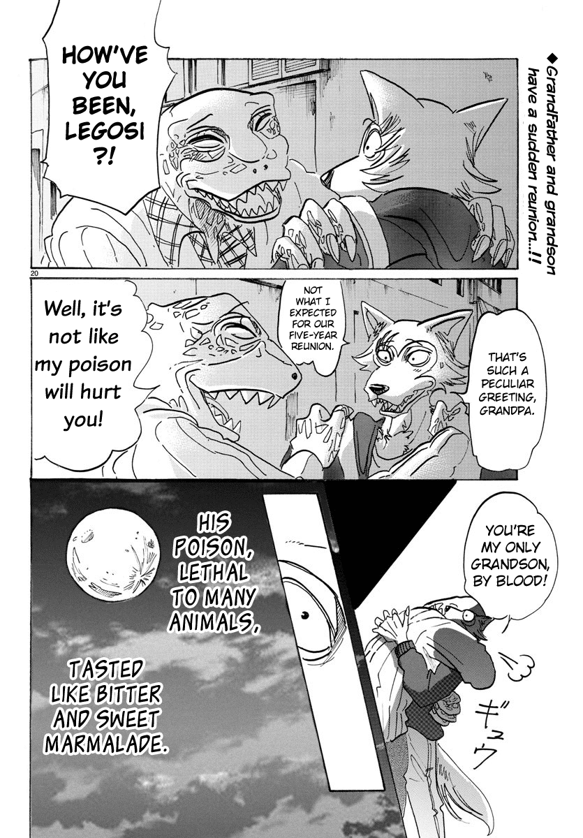 Beastars Chapter 104 page 19 - Chapter 104: A Lethal Dose of Love, Marmalade Flavored