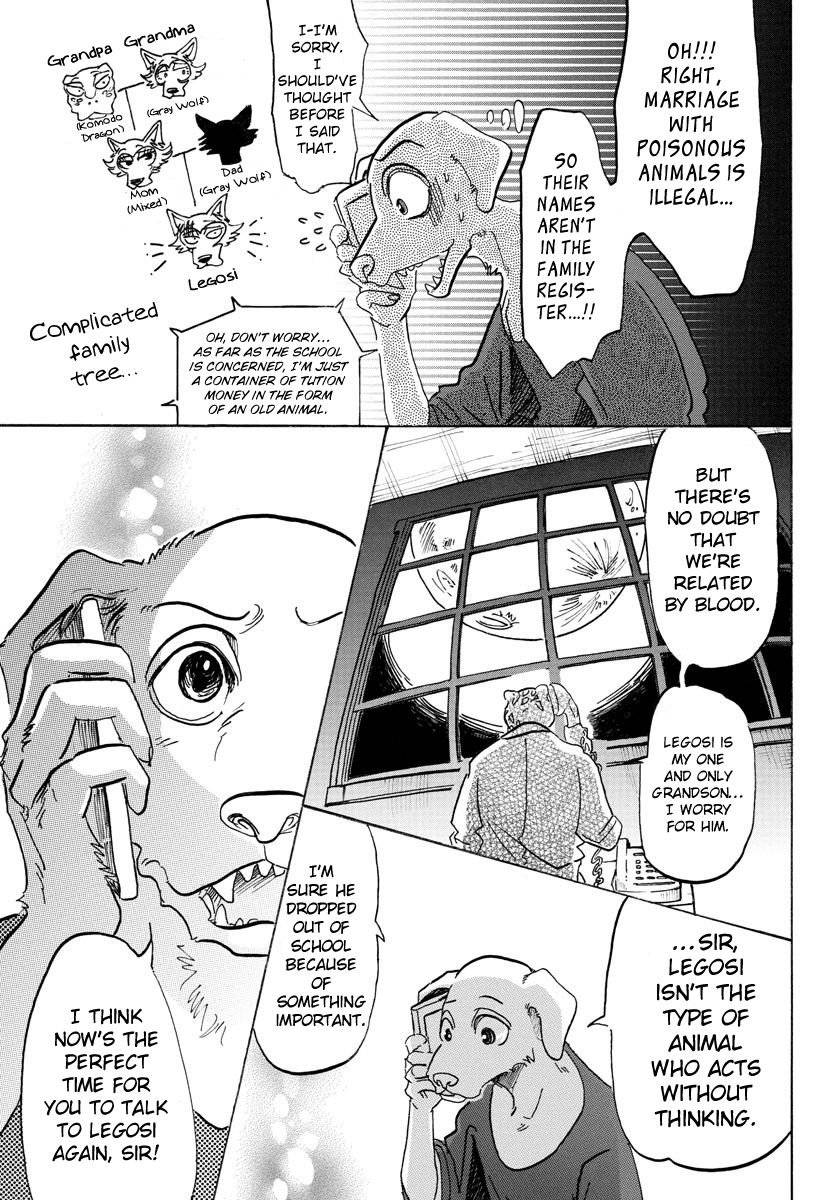 Beastars Chapter 104 page 5 - Chapter 104: A Lethal Dose of Love, Marmalade Flavored