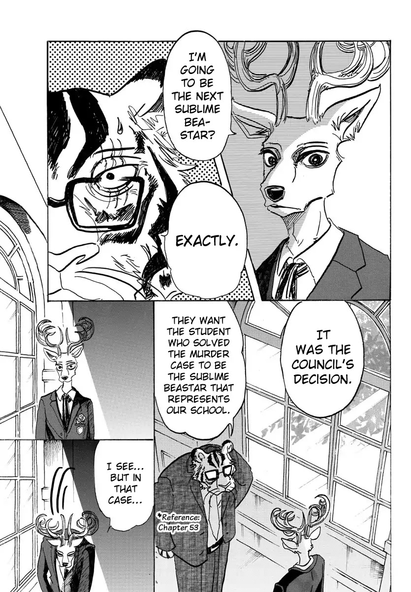 Beastars Chapter 105 page 1 - Chapter 105: Born to be Eaten