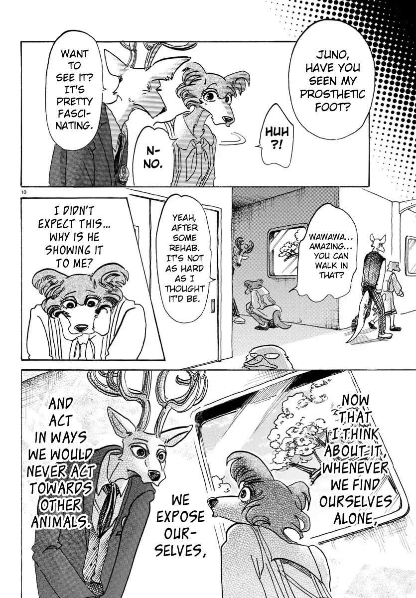 Beastars Chapter 105 page 10 - Chapter 105: Born to be Eaten
