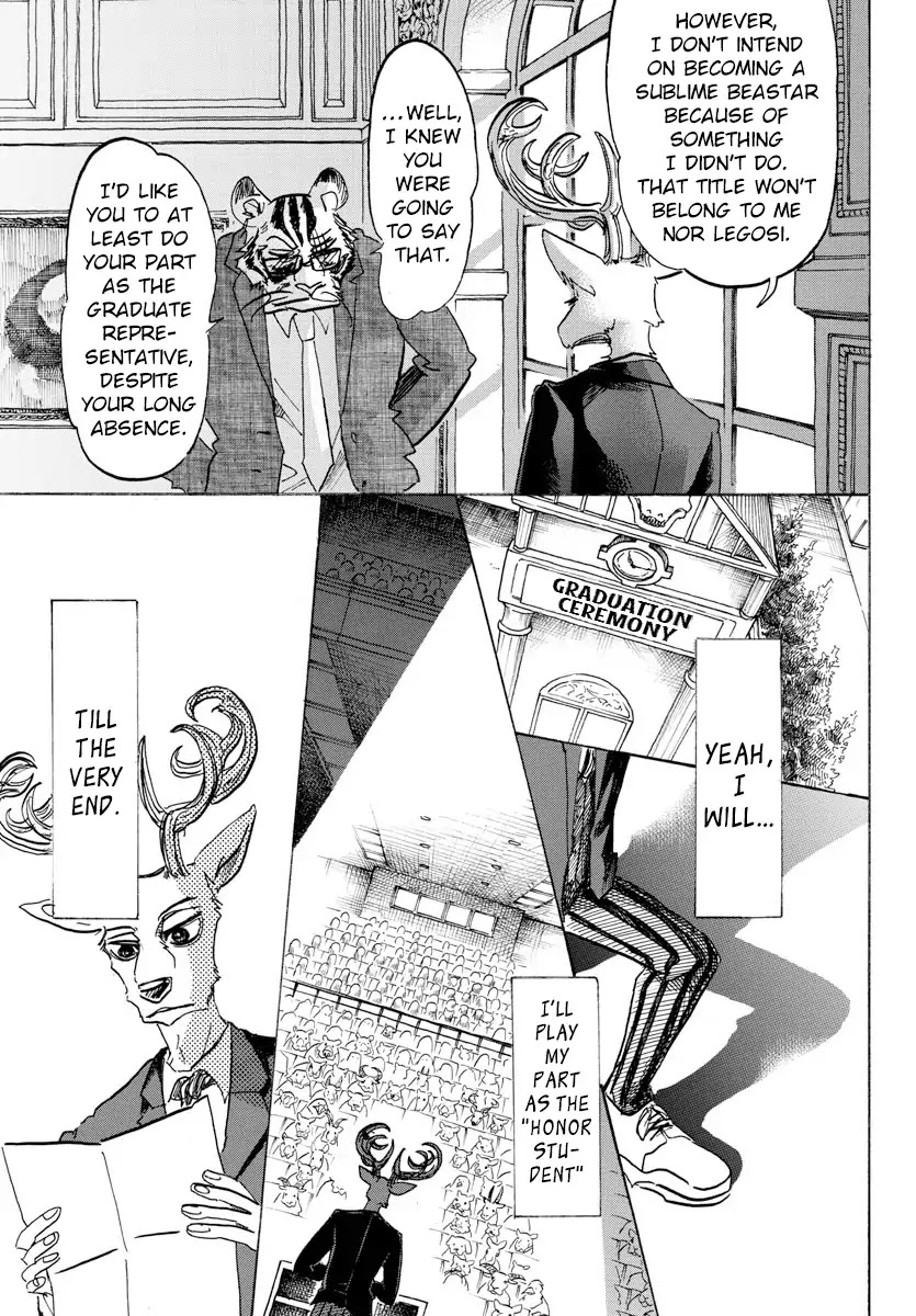 Beastars Chapter 105 page 5 - Chapter 105: Born to be Eaten