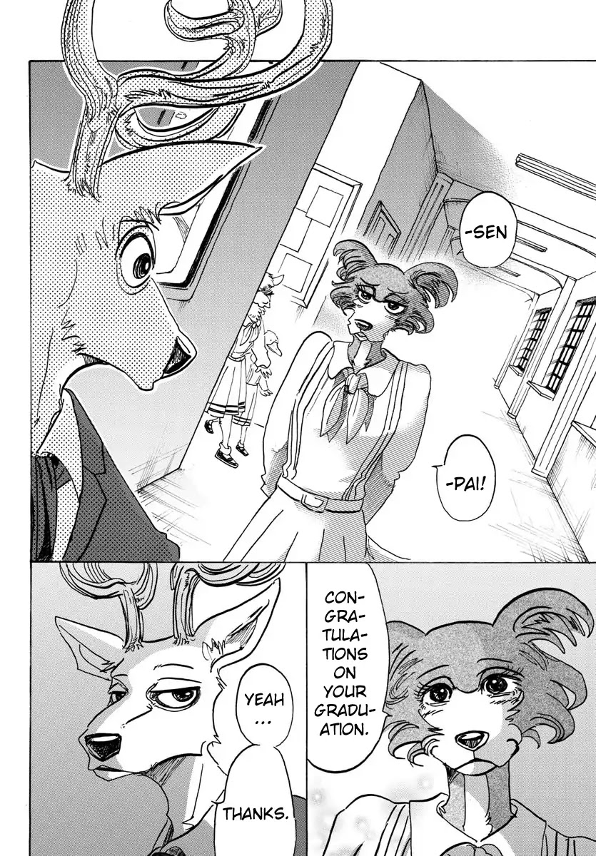 Beastars Chapter 105 page 8 - Chapter 105: Born to be Eaten