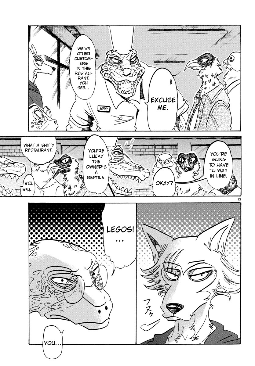 Beastars Chapter 106 page 14 - Chapter 106: Scales that Reflect the Light of the Moon