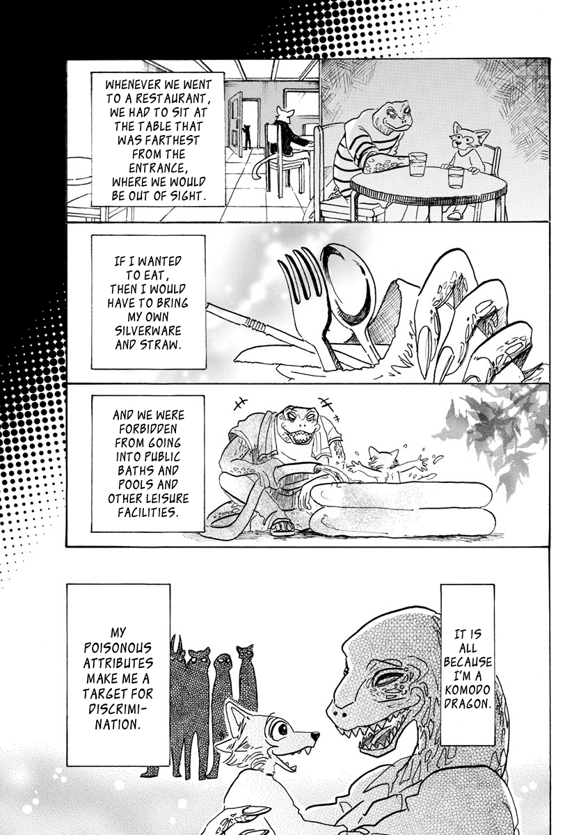 Beastars Chapter 106 page 4 - Chapter 106: Scales that Reflect the Light of the Moon