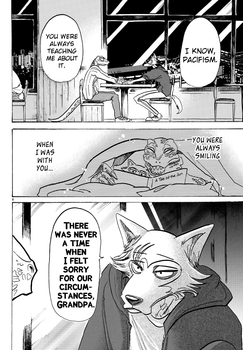 Beastars Chapter 106 page 9 - Chapter 106: Scales that Reflect the Light of the Moon